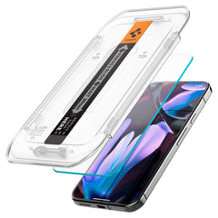 TVRĐENO STAKLO SPIGEN GLAS.TR ”EZ FIT” 2-PACK GOOGLE PIXEL 9 PRO XL PROZIRNO 