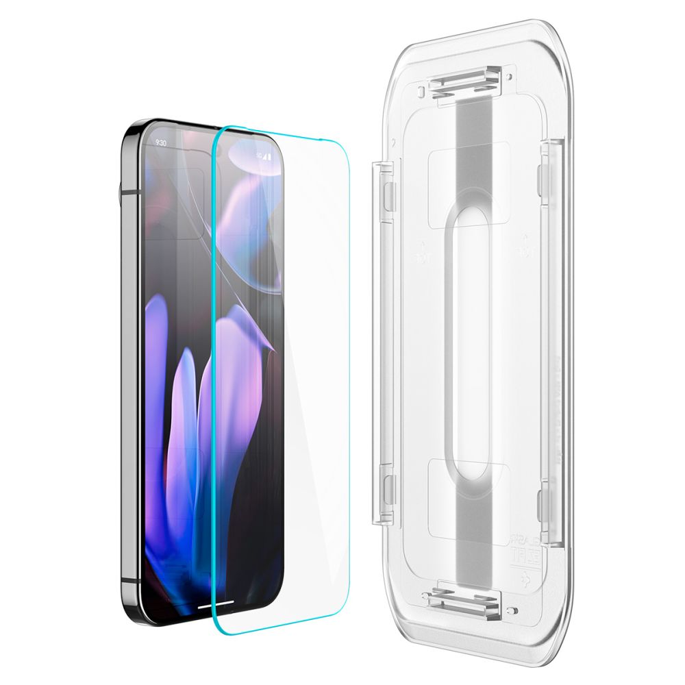 TVRĐENO STAKLO SPIGEN GLAS.TR ”EZ FIT” 2-PACK GOOGLE PIXEL 9 PRO XL PROZIRNO 