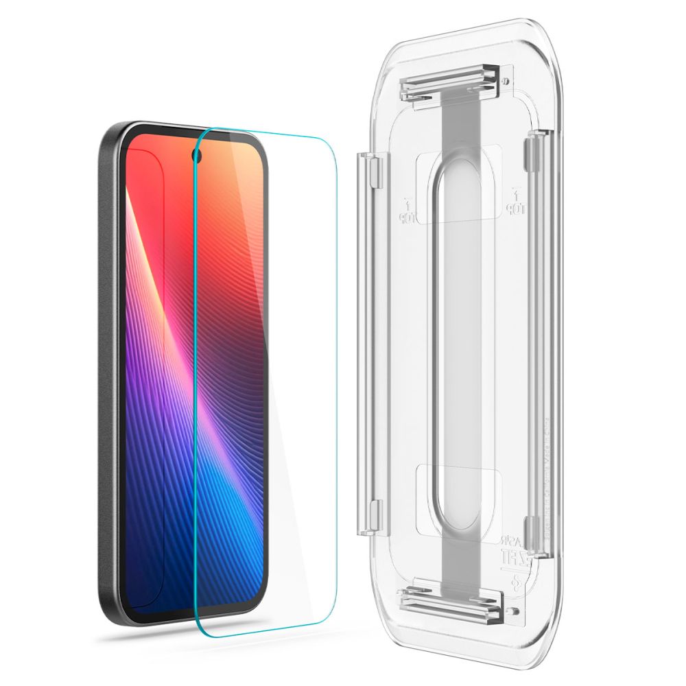 TVRDENÉ SKLO SPIGEN GLAS.TR ”EZ FIT” 2-PACK GOOGLE PIXEL 9A CLEAR