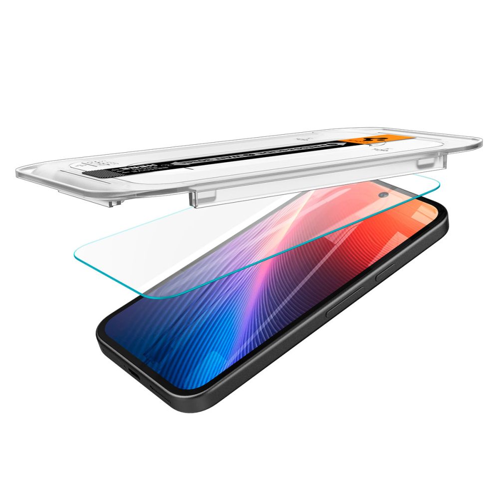 TVRDENÉ SKLO SPIGEN GLAS.TR ”EZ FIT” 2-PACK GOOGLE PIXEL 9A CLEAR