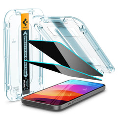 TVRĐENO STAKLO SPIGEN GLAS.TR ”EZ FIT” 2-PACK IPHONE 15 PLUS PRIVATNOST