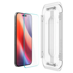 2X TVRDENÉ SKLO SPIGEN GLAS.TR ”EZ FIT” 2-PACK IPHONE 16 PRO CLEAR