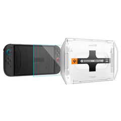 TVRDENÉ SKLO SPIGEN GLAS.TR ”EZ FIT” 2-PACK NINTENDO SWITCH 2 CLEAR