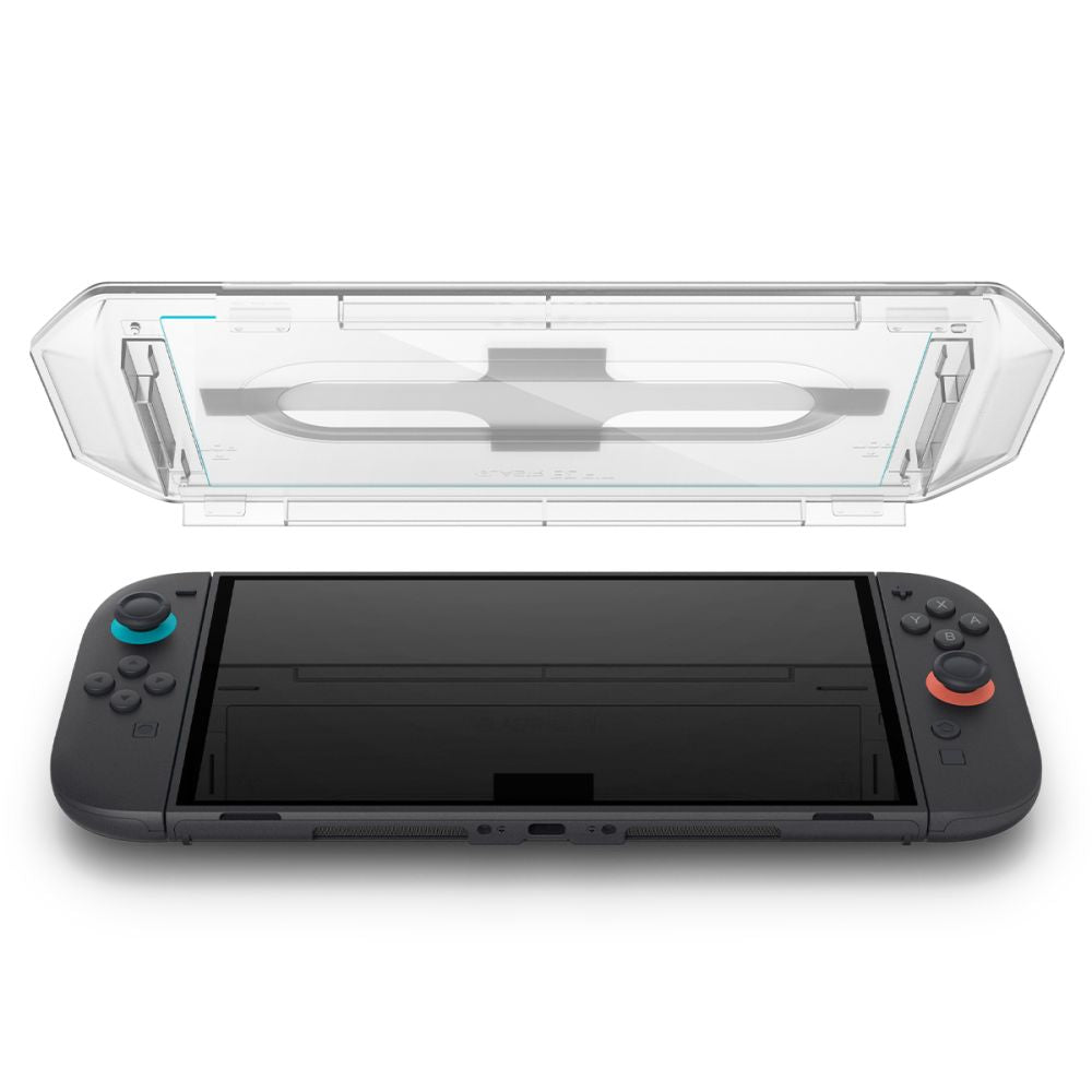 TVRDENÉ SKLO SPIGEN GLAS.TR ”EZ FIT” 2-PACK NINTENDO SWITCH 2 CLEAR