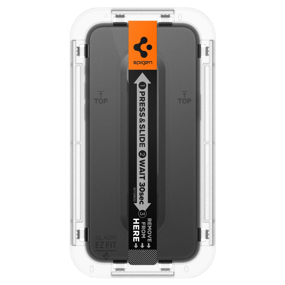 TVRĐE STAKLO SPIGEN GLAS.TR "EZ FIT" FC IPHONE 15 CRNA 
