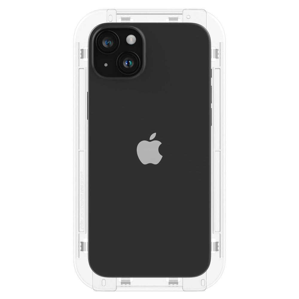 TVRĐE STAKLO SPIGEN GLAS.TR "EZ FIT" FC IPHONE 15 CRNA 