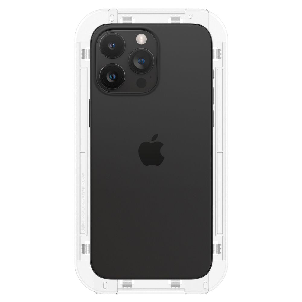 TVRDENÉ SKLO SPIGEN GLAS.TR ”EZ FIT” FC IPHONE 15 PRO MAX BLACK