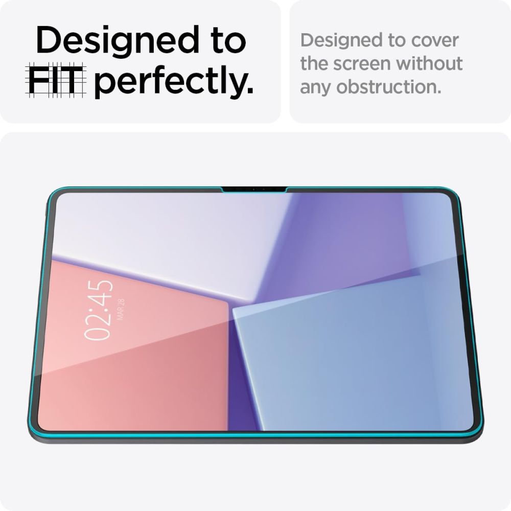 TVRĐE STAKLO ZA IPAD PRO 13 7 / 2024 SPIGEN GLAS.TR ”EZ FIT” PROZIRNO