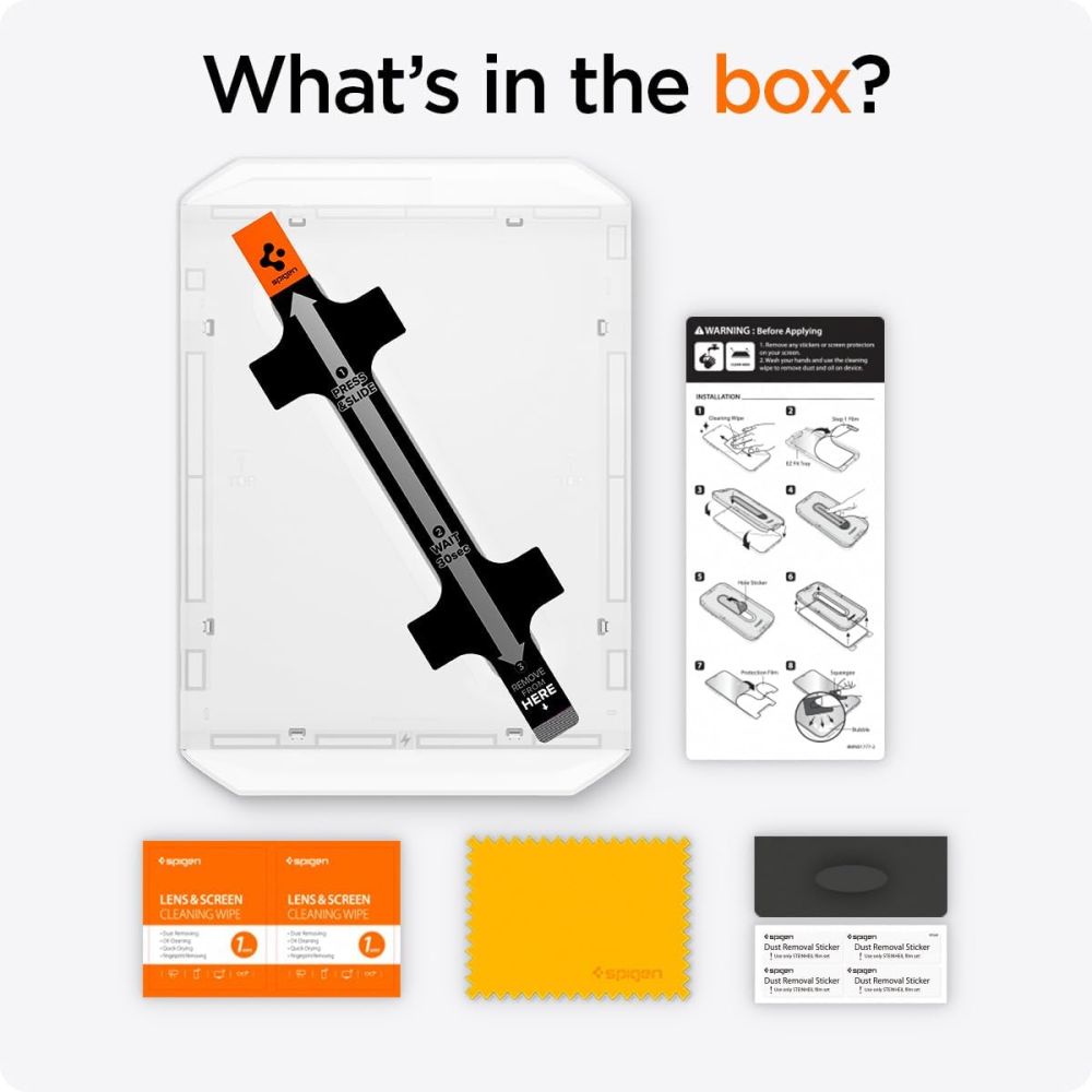 TVRĐE STAKLO ZA IPAD PRO 13 7 / 2024 SPIGEN GLAS.TR ”EZ FIT” PROZIRNO