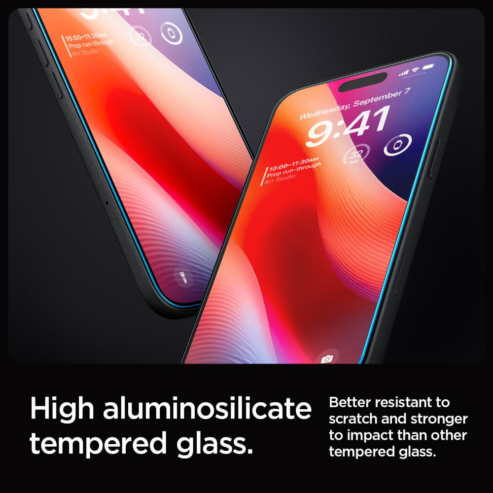  STAKLO SPIGEN GLAS.TR "EZ FIT" IPHONE 16 PRO JASNO