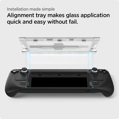 TVRDENÉ SKLO SPIGEN GLAS.TR ”EZ FIT” STEAM DECK / OLED CLEAR
