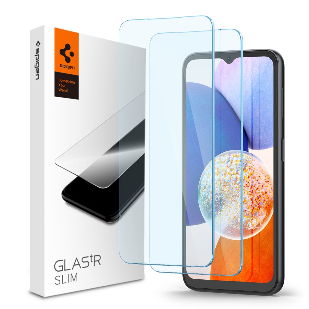 TVRĐENO STAKLO SPIGEN GLAS.TR SLIM 2-PACK GALAXY A15 4G / 5G / A25 5G PROZIRNO
