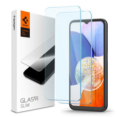 TVRĐENO STAKLO SPIGEN GLAS.TR SLIM 2-PACK GALAXY A15 4G / 5G / A25 5G PROZIRNO