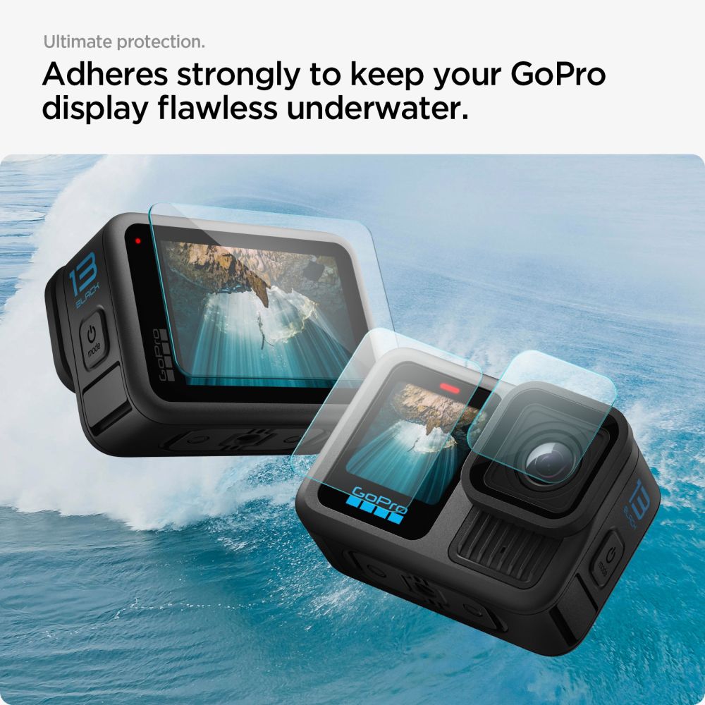 TVRDENÉ SKLO SPIGEN GLAS.TR SLIM 2-SET GOPRO HERO 13 CLEAR