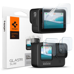 TVRDENÉ SKLO SPIGEN GLAS.TR SLIM + FILM 2-SET GOPRO HERO 9 / 10 / 11 / 12 CLEAR