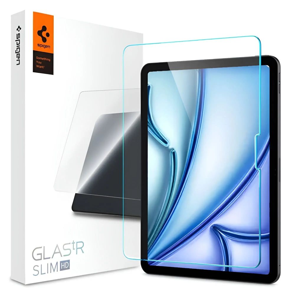 TVRDENÉ SKLO PRE IPAD AIR 11 6 / 2024 SPIGEN GLAS.TR SLIM CLEAR