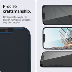 TVRĐENO STAKLO SPIGEN GLAS.TR SLIM IPHONE 13 / 13 PRO PRIVATNOST
