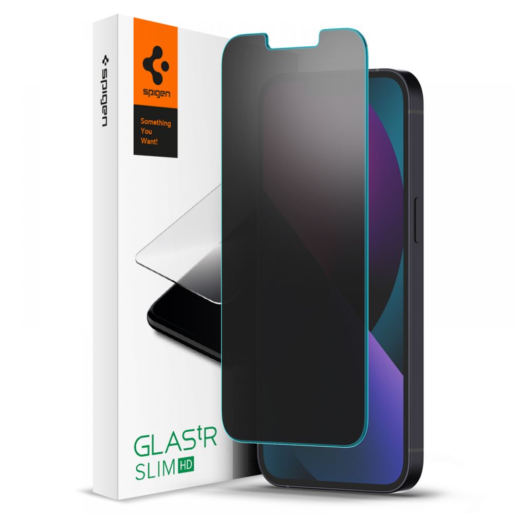 TVRĐENO STAKLO SPIGEN GLAS.TR SLIM IPHONE 13 / 13 PRO PRIVATNOST