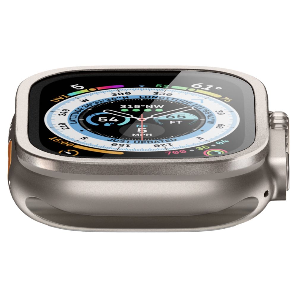 TVRDENÉ SKLO SPIGEN GLAS.TR SLIM PRO APPLE WATCH ULTRA 49 MM TITANIUM