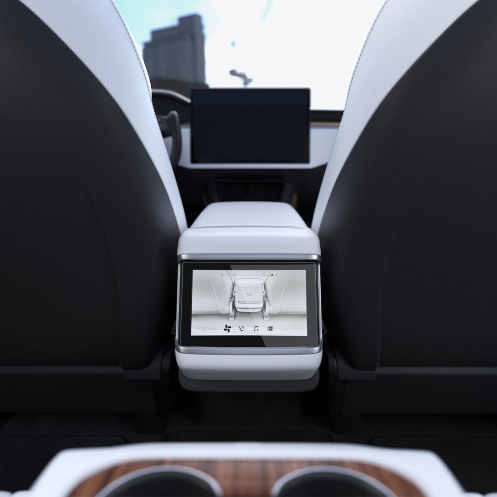 TVRDENÉ SKLO  SPIGEN GLAS.TR SLIM TESLA MODEL X 2022 / MODEL S 2021 BLACK