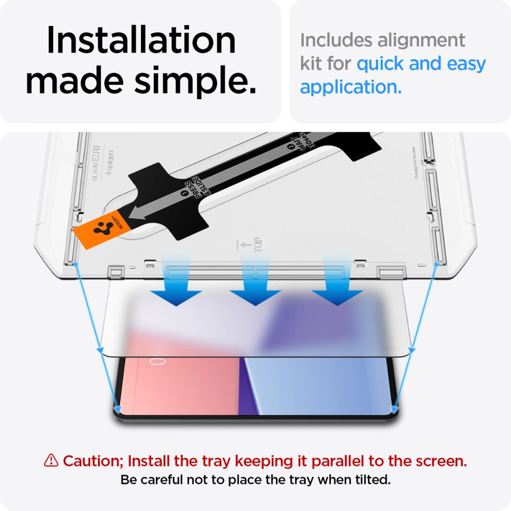 TVRĐE STAKLO ZA IPAD AIR 11 6 / 2024 SPIGEN PAPER TOUCH MATTE CLEAR