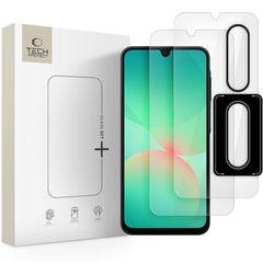 TVRĐENO STAKLO TECH-PROTECT GLASS SET+ GALAXY A26 5G PROZIRNO