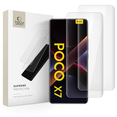 TVRDENÉ SKLO TECH-PROTECT GLASS UV+ 2-PACK XIAOMI REDMI NOTE 14 PRO 4G / 5G / 14 PRO+ PLUS 5G / POCO X7 5G CLEAR