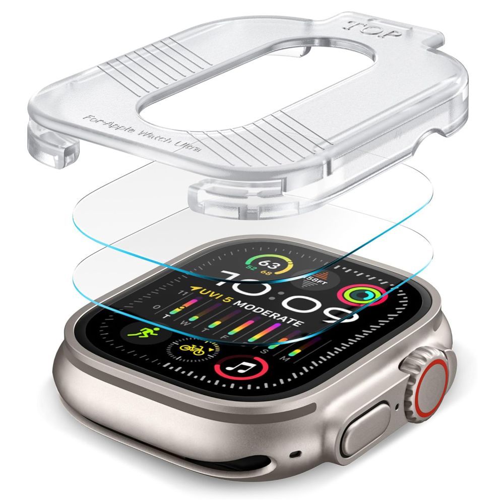 TVRDENÉ SKLO TECH-PROTECT SUPREME SET 2-PACK APPLE WATCH ULTRA 1 / 2 (49 MM) CLEAR