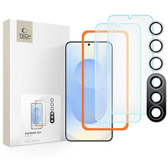 TVRĐENO STAKLO TECH-PROTECT SUPREME SET 3-PACK GALAXY S25+ PLUS PROZIRNO