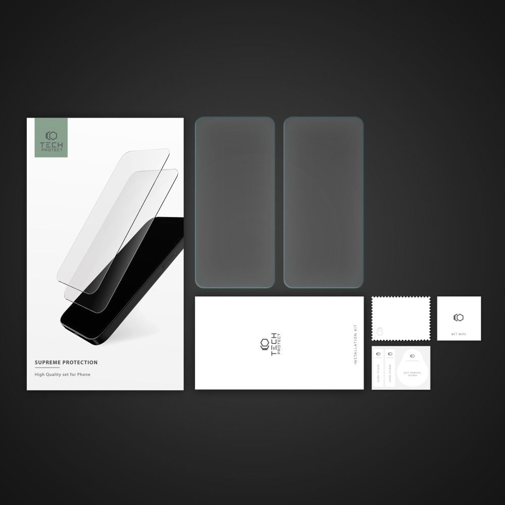 TVRDENÉ SKLO  TECH-PROTECT SUPREME XIAOMI REDMI NOTE 13 / 13 PRO / 4G / 5G CLEAR