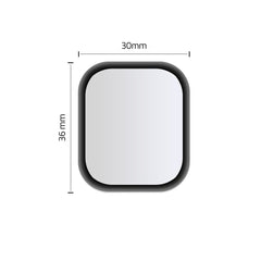 TVRĐE STAKLO ZA APPLE WATCH 40 MM HOFI HYBRID GLASS CRNO