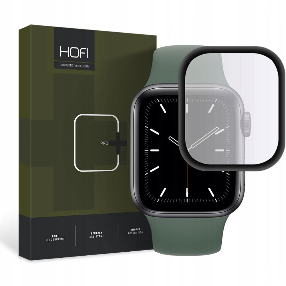 TVRĐE STAKLO ZA APPLE WATCH 40 MM HOFI HYBRID GLASS CRNO