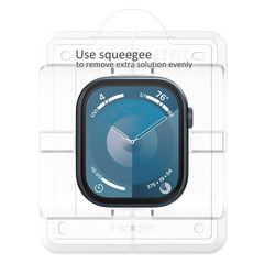 TVRDENÉ SKLO SPIGEN ELITE SHIELD ”EZ FIT” 2-PACK APPLE WATCH 10 (46 MM) CLEAR