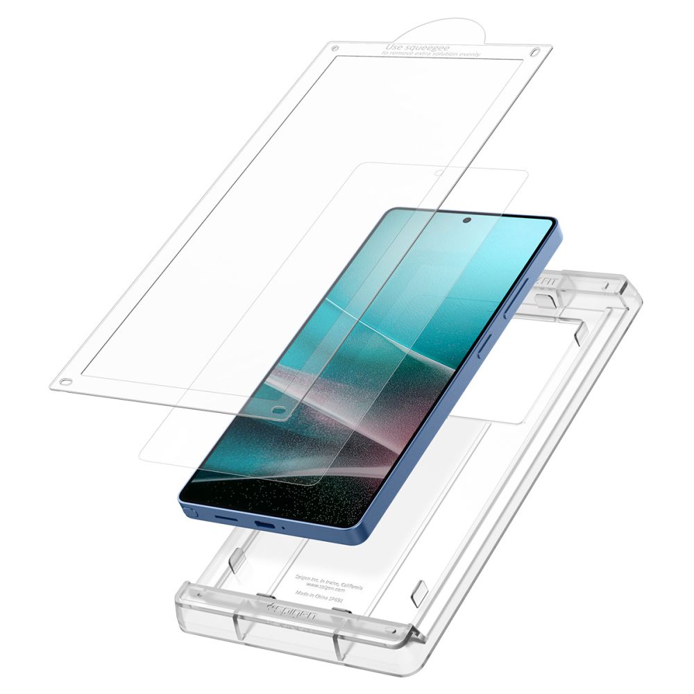 TVRĐENO STAKLO SPIGEN ELITE SHIELD "EZ FIT" HD GALAXY S25 ULTRA JASNO