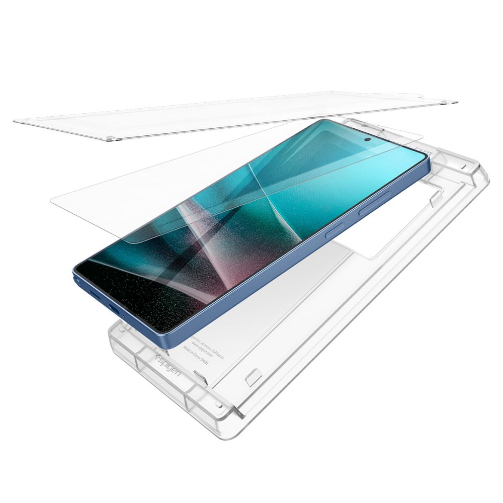 TVRĐENO STAKLO SPIGEN ELITE SHIELD "EZ FIT" HD GALAXY S25 ULTRA JASNO