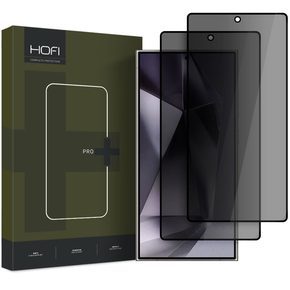 TVRĐENO STAKLO HOFI ANTI SPY  PRO+ 2-PACK GALAXY S25 ULTRA PRIVATNOST