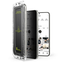 TVRDENÉ SKLO RINGKE EASY SLIDE 2-PACK GALAXY S25+ PLUS PRIVACY