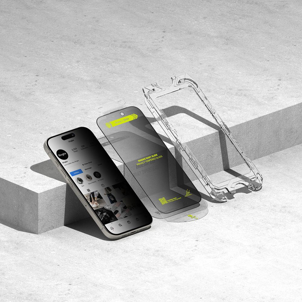 TVRDENÉ SKLO RINGKE EASY SLIDE 2-PACK GALAXY S25 PRIVACY