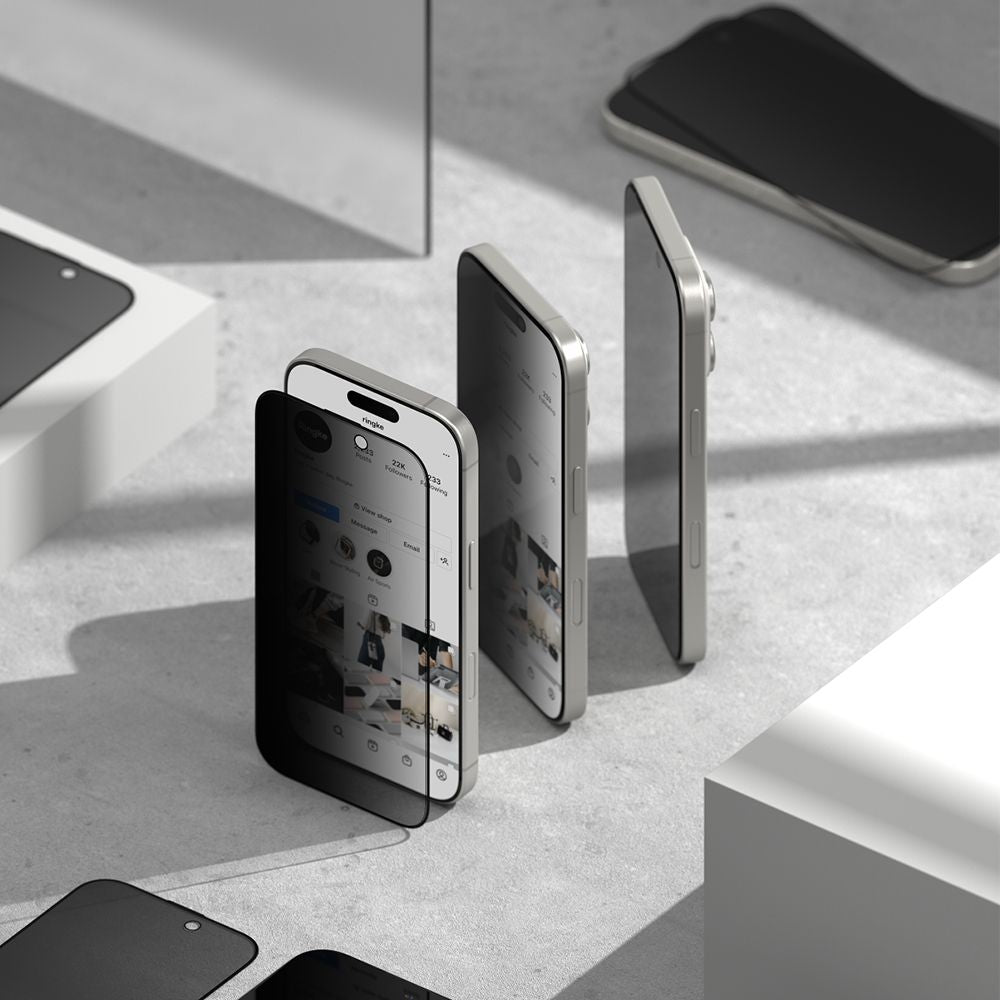 TVRDENÉ SKLO RINGKE EASY SLIDE 2-PACK GALAXY S25 PRIVACY