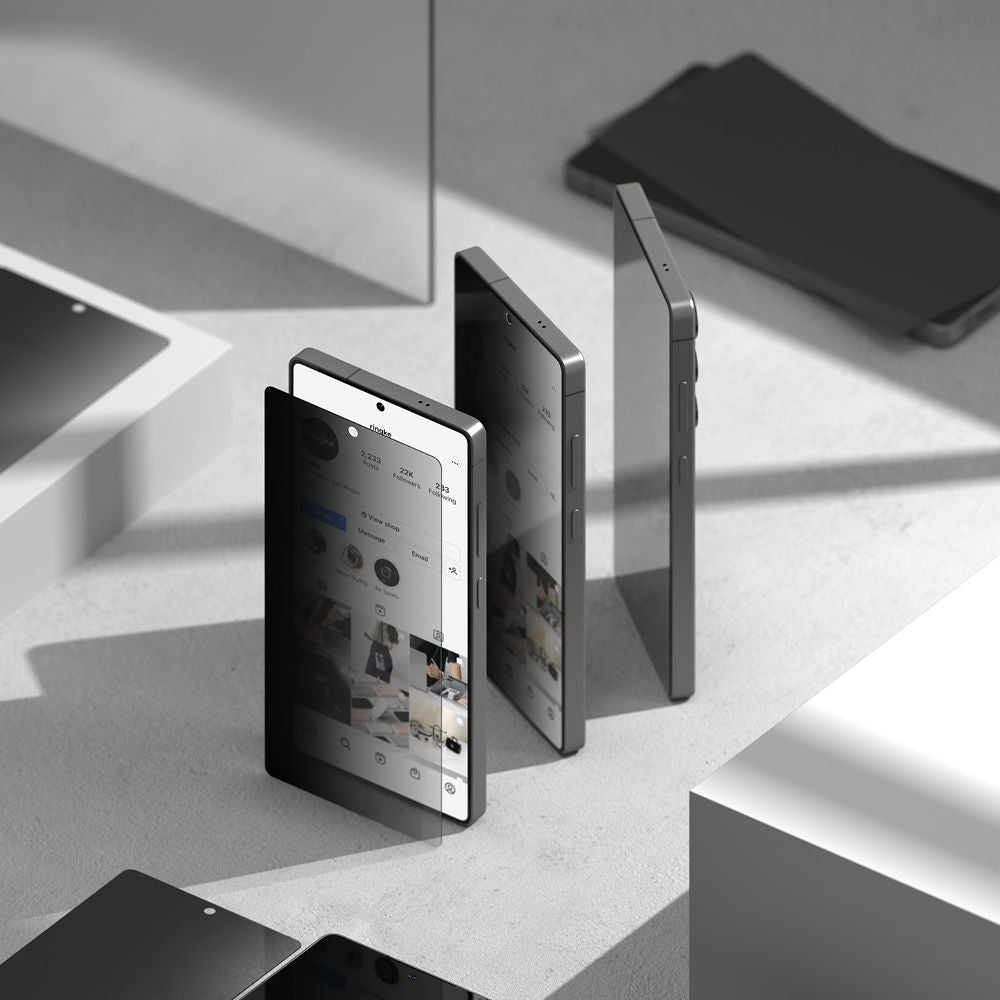 TVRDENÉ SKLO RINGKE EASY SLIDE 2-PACK GALAXY S25 ULTRA PRIVACY
