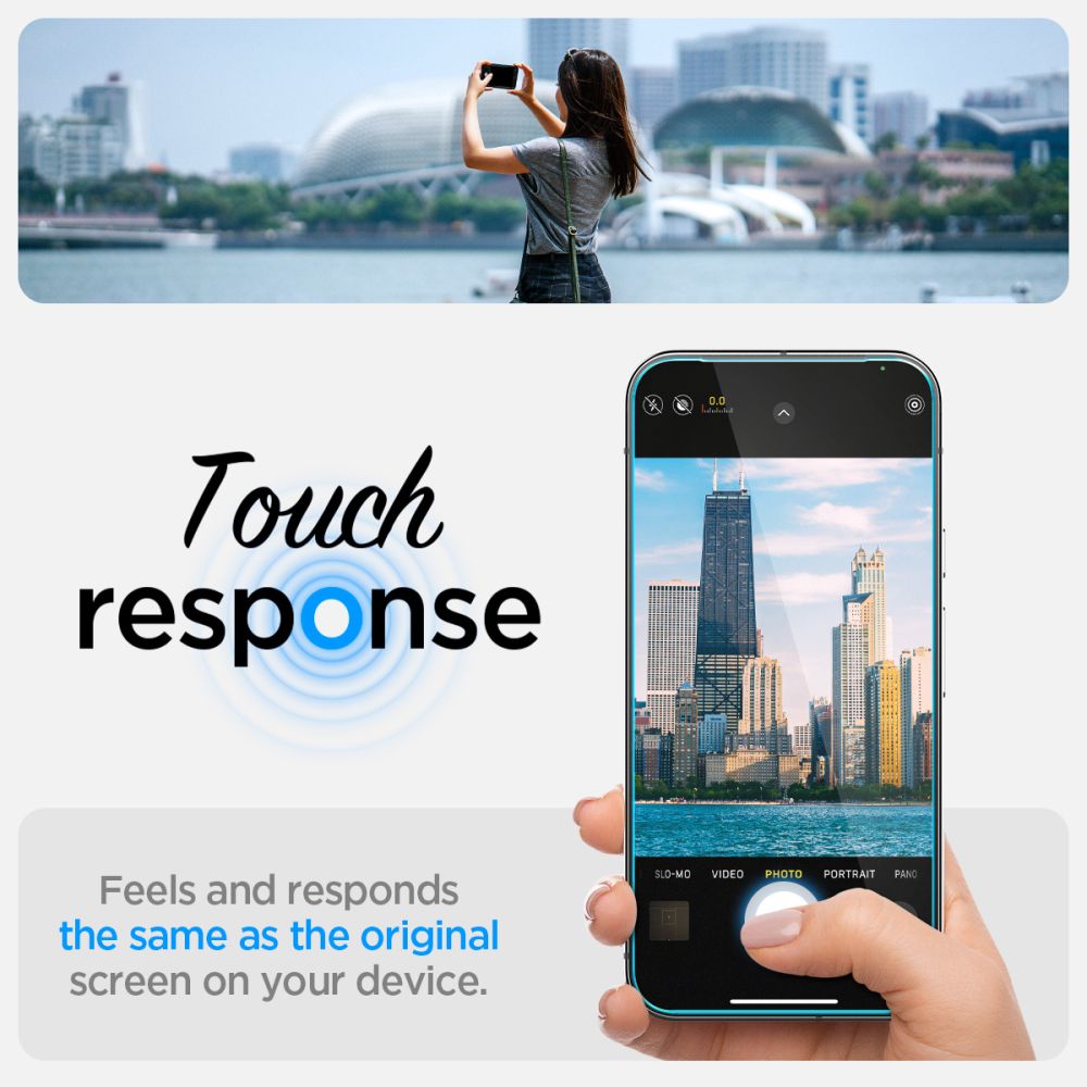 TVRĐENO STAKLO SPIGEN GLAS.TR "EZ FIT" 2-PACK GOOGLE PIXEL 9 / 9 PRO 