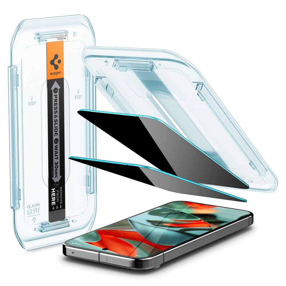 TVRĐENO STAKLO SPIGEN GLAS.TR "EZ FIT" 2-PACK GOOGLE PIXEL 9 PRO XL  PRIVATNOST