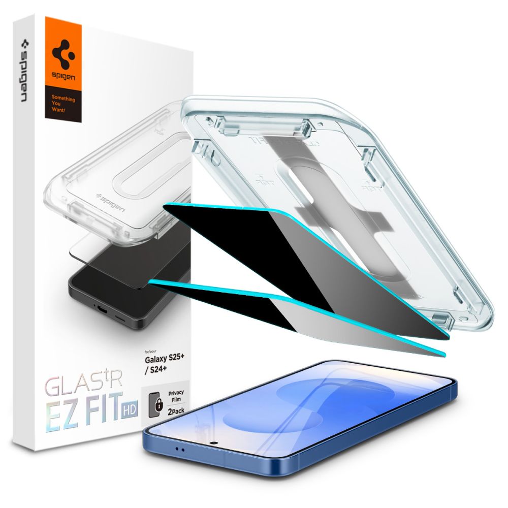 TVRĐENO STAKLO SPIGEN GLAS.TR ”EZ FIT” HD 2-PACK GALAXY S24+ PLUS / S25+ PLUS 