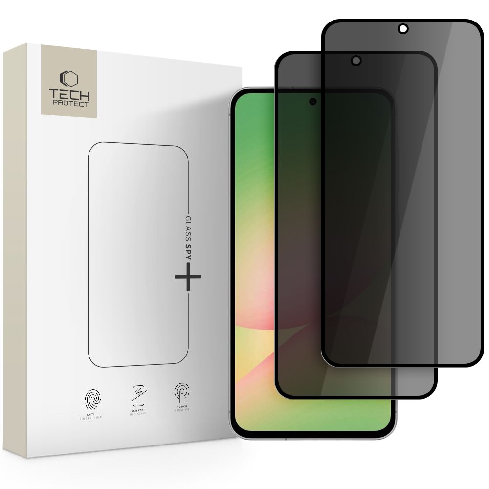 TVRĐENO STAKLO TECH-PROTECT  SPY+ 2-PACK GALAXY A36 / A56 5G PRIVATNOST