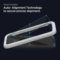 2X TVRDENÉ SKLO SPIGEN ALM GLASS FC 2-PACK IPHONE 12/12 PRO BLACK