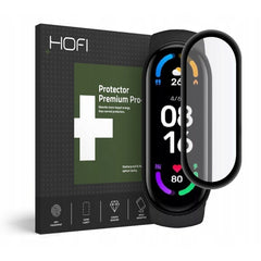 TVRĐENO STAKLO ZA XIAOMI MI SMART BAND 6 HOFI HIBRIDNA  CRNA
