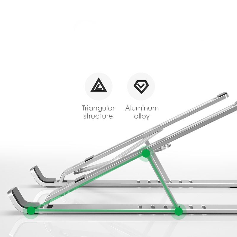 UNIVERZÁLNY STOJAN NA MACBOOK / NOTEBOOK TECH-PROTECT ALUSTAND UNIVERSAL LAPTOP STAND DARK GREY