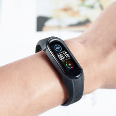 REMENKA ZA XIAOMI MI BAND 5 / 6 / 6 NFC / 7 HEYBAND  CRNA