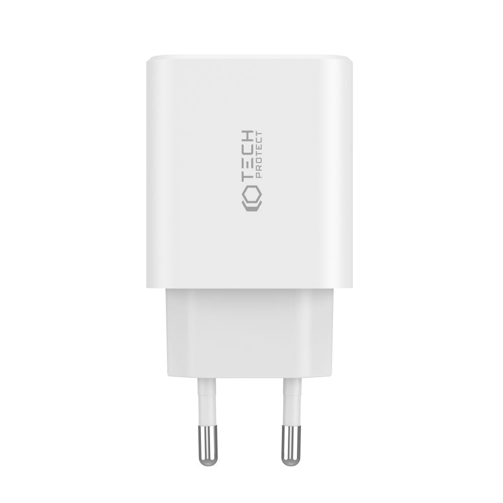 MREŽNI PUNJAČ ZA MOBILNE TELEFONE I TABLETE TECH-PROTECT C30W 3-PORT MREŽNI PUNJAČ PD30W/QC3.0 CRNI