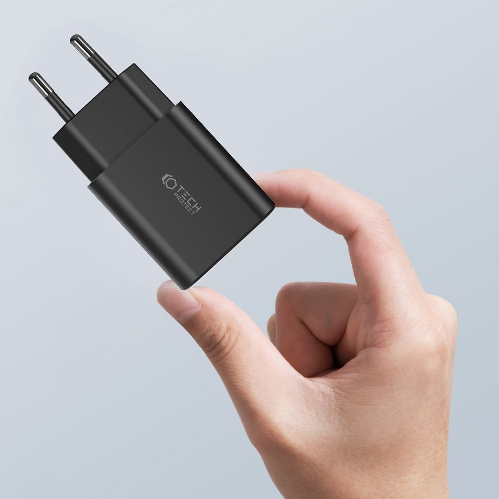 SIEŤOVÁ NABÍJAČKA NA MOBIL A TABLET TECH-PROTECT C35W 2-PORT NETWORK CHARGER PD35W WHITE